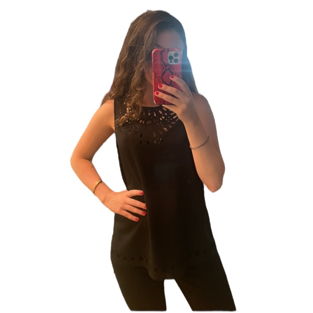 Michael Stars Blouse with Cutouts